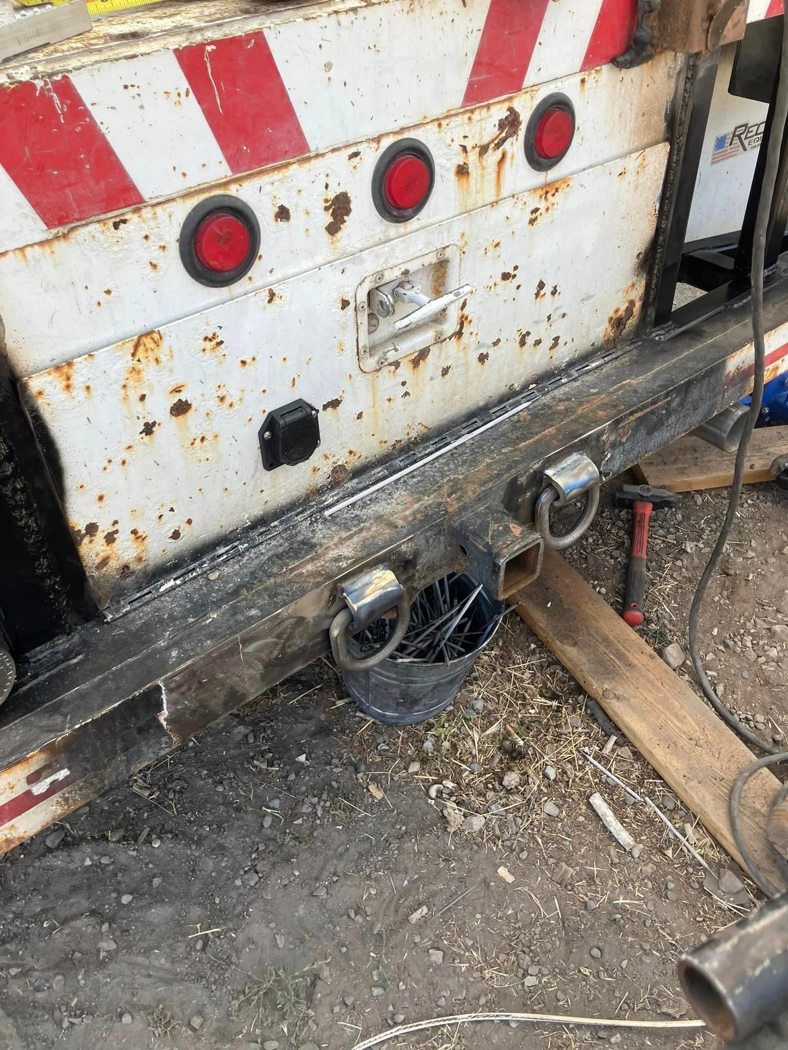 Trailer hitch fabrication and repair