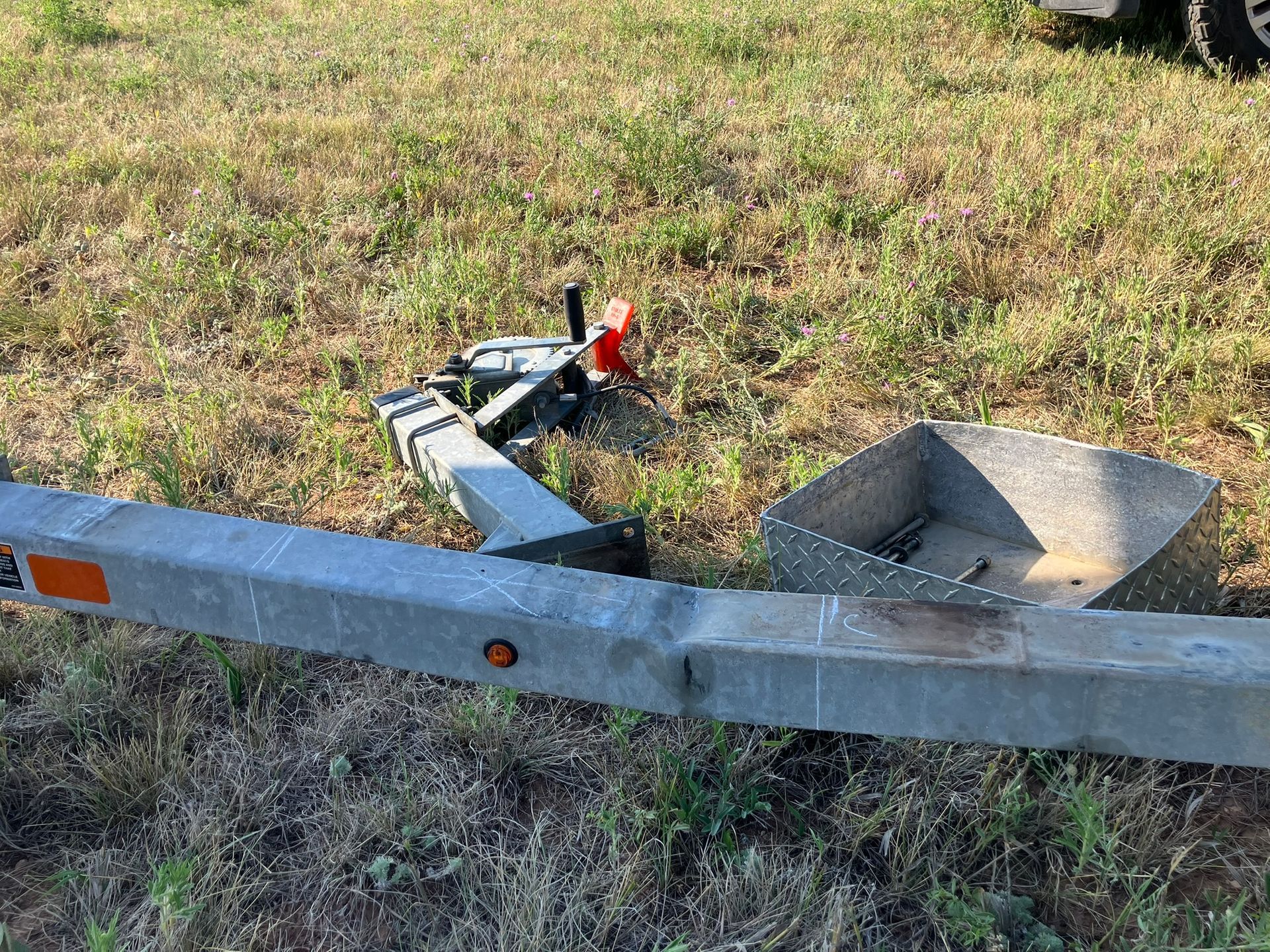 Boat trailer repair