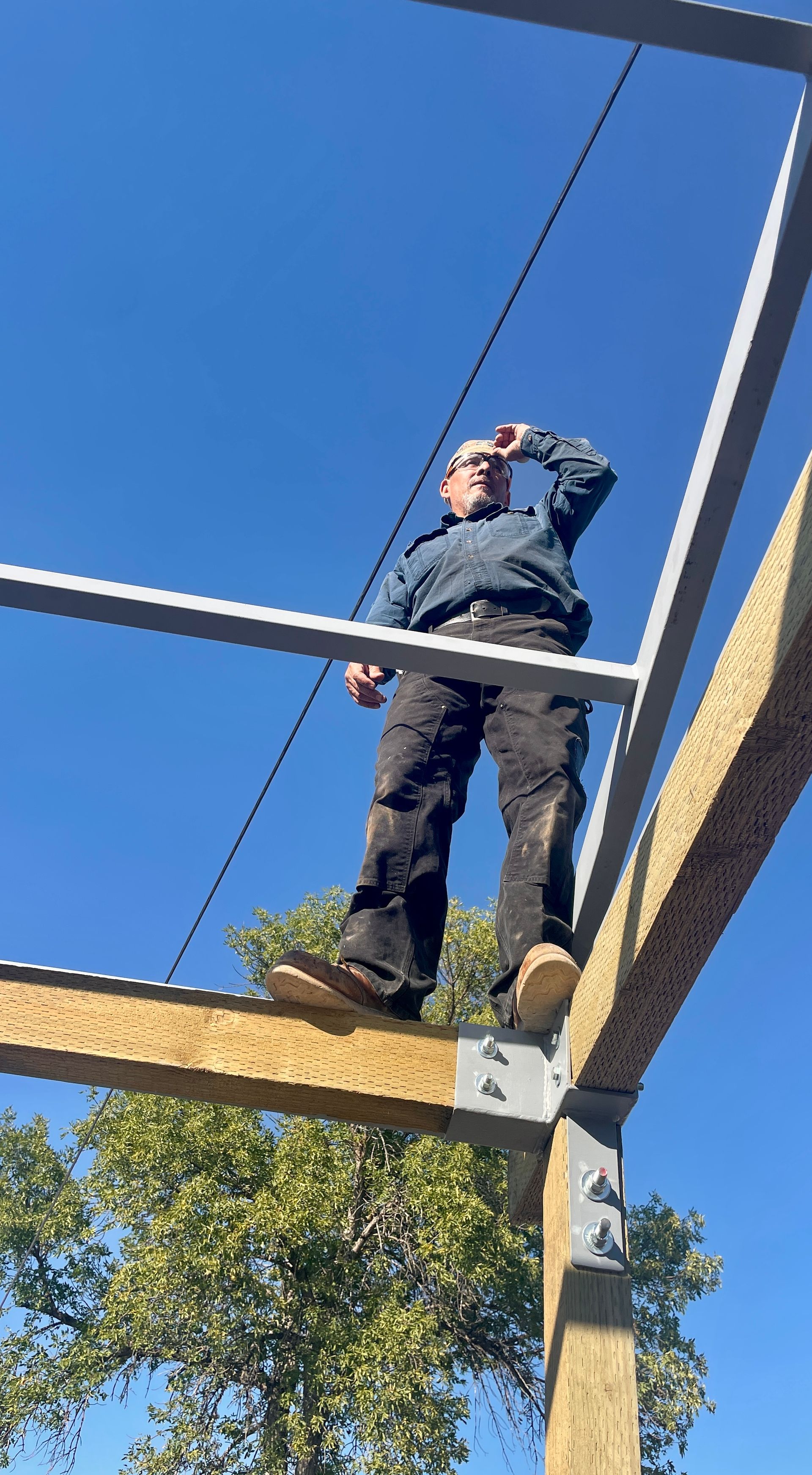 Carport framing